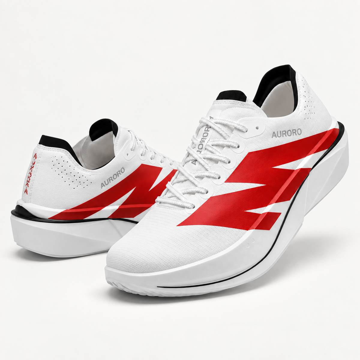 AURORO Pulse — White / Red, alternate product view